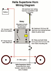 Supertone horn wiring diagram