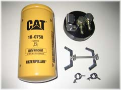 CAT Fuel Filter Package Contents